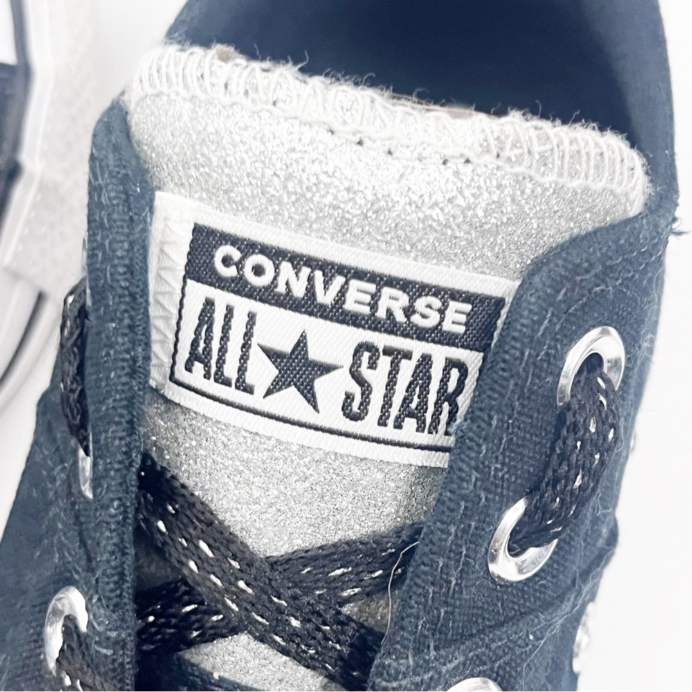 CONVERSE CHUCK TAYLOR ALL STAR Madison Black Oxford Low Top Lace Up Sneakers 6 - Picture 6 of 13
